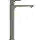 Hochwertiger Wasserhahn in Silber von Ideal Standard, mit schlankem Design und einem einzigen Hebel zur Steuerung von Wasserfluss und Temperatur.
